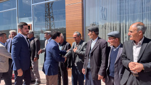 ÖZALP’TE BAŞKAN ARAS’A SEVGİ SELİ