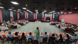 MUHTAR EŞLERİ BİR ARAYA GELDİ