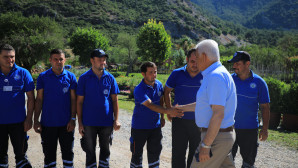 Başkan Gürün, personel ile bir araya geldi