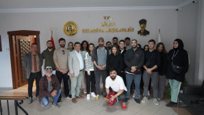 ALMAN ÖĞRENCİLERDEN BAŞKAN TOKAT’A ZİYARET