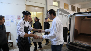 BELEDİYEDEN, ÖĞRENCİLERE ÖĞÜN DESTEĞİ