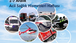112 Acil Sağlık Hizmetleri Haftası