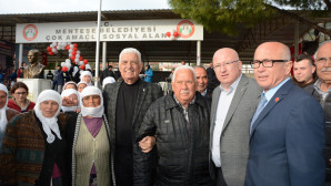 MENTEŞE BELEDİYESİ KIRSALA 36 ADET ÇOK AMAÇLI SOSYAL ALAN KAZANDIRDI