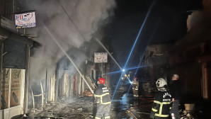 Büyükşehir İtfaiyesinden Hatay’da ki Yangına Müdahale