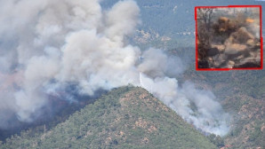 Marmaris’te orman yangını: Ceset ateşe verilmiş