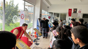 ÇOCUK BİLİM PARKINA ZİYARETÇİ AKINI