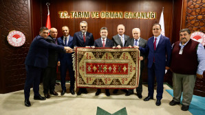 VALİ VE  AK PARTİ MİLLETVEKİLLERİNİN BAKAN ZİYARETİ