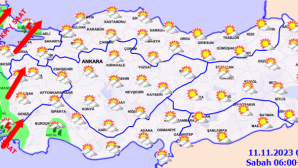 DİKKAT! yağışlar geliyor