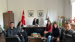 BASIN EMEKÇİLERİNDEN İLETİŞİM BAŞKANLIĞI BÖLGE MÜDÜRÜ UZUN’A ZİYARET