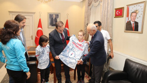 Muğla Oryantiring Spor Kulübünden, Vali İdris Akbıyık’a Ziyaret