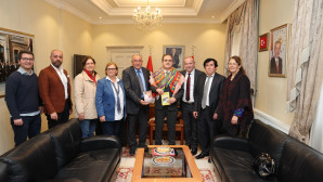 YÖRÜKLER VALİYİ ZİYARET ETTİ