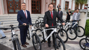 BİSİKLET ŞEHRİ MUĞLA’YA 16 BİSİKLET