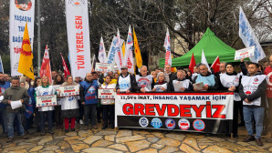 İnsanca Bir Yaşam İçin İş Bırakıyor “Sefalet Zammı” Değil ,Emeğimizin Karşılığını İstiyoruz !