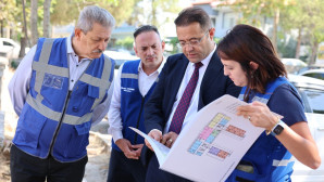 Menteşe’de Devam Eden Yatırımlar Yerinde İnceledi