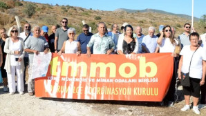 Bitez’de rant amaçlı imar planı düzenlenmesine sert tepki gösterdiler