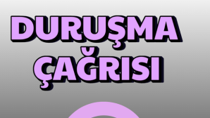 ⚖ “Cinsiyetçi Adaletsizliğe Karşı Dayanışma Çağrısı”