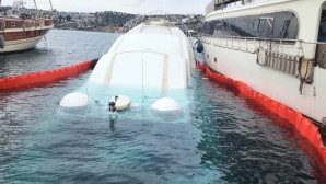 Bodrum’da motor yatlar durdukları yerde battı, soruşturma başlatıldı