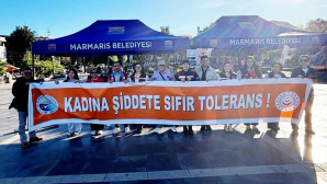 Marmaris’te Gündüz Gece Kadına Şiddetle  Mücadele 