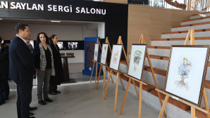 “Bir Başka Yolculuk Gerek Bize” Grafik Tasarım Sergisi Açıldı