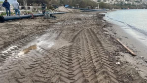 Mavi Bayraklı Camel Beach Koyunda Denize Atık Su Hattı mı Döşeniyor?