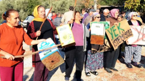 Bodrum’da Mazılıların teneke çalarak  kovaladıkları RES’çiler tekrar atakta