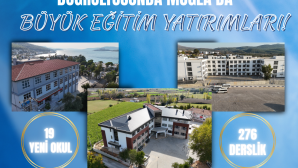 Türkiye Yüzyılı Vizyonu Doğrultusunda Muğla”da  Büyük Eğitim Yatırımları