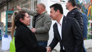 Bafa’da Halkla Buluştu