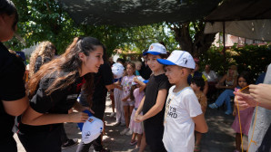 Büyükşehir Yangından Etkilenen Çocuklara Yardımda bulundu