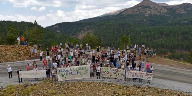 “Muğla’nın suyu doğal kalsın Su transferi kabul edilemez”