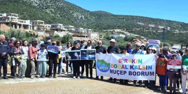 Bodrumlular eylem yaptı isyan etti, Bakanlık’da  yeni imar planı yaptı!