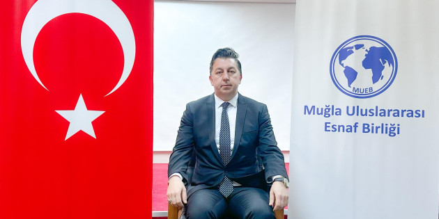 Marmaris Esnaf Başkanı Ayyıldız Muğla Uluslararası Esnaf Birliği Başkanı Oldu.