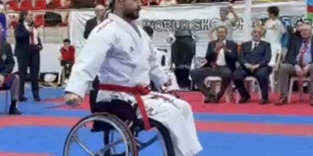 Bodrumlu Para-Karate Sporcusu Deniz Korudağ Dünya Şampiyonu Oldu