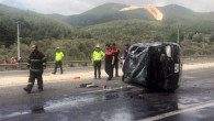 Milas’taki kazalarda 1 ölü , 8 yaralı…