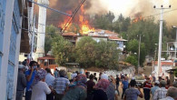 Kavaklıdere’deki yangında beş ev yandı  