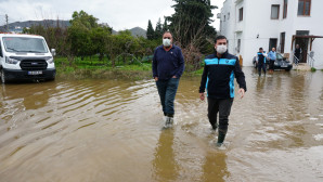 Başkan Aras, Su Taşkınlarına Karşı Tüm İmkanları Seferber Etti 
