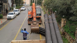 Büyükşehir Bodrum’da 6 bin Metrelik İçme Suyu Çalışması Başlattı
