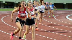 Kadın atletlerden Balkan Şampiyonası Bayrak rekoru geldi.