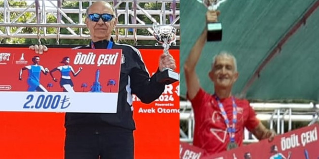 Bodrum’lu atletlerden Uluslarararası İzmir Maratonu’nda bir altın bir bronz madalya