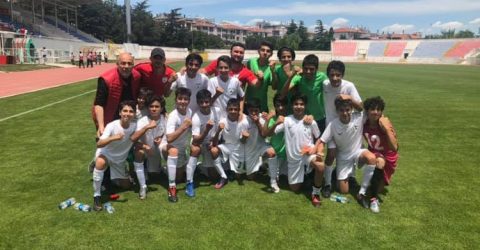 Muğlaspor U14 takımı şampiyon oldu