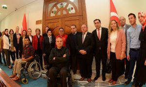 Engelliler’den Vali Civelek’e ziyaret