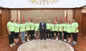 KOCAELİ VALİSİ AKSOY MUĞLASPOR’U KABUL ETTİ…