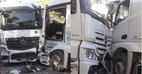 LABRANDA ANTİK KENTİ YOLUNDA KAZA