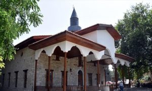 Antik kentteki Şaban Ağa Camiin’de ilk cuma namazı