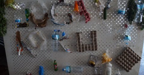 ATIK SEBZELERLE ÇEVRE MESAJI