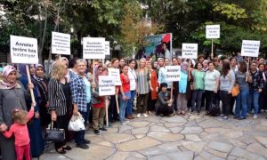 DİYARBAKIR ANNELERİNE MUĞLALI KADINLARDAN DESTEK AÇIKLAMASI.