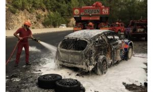 Türkiye Rallisinde Korkunç Kaza