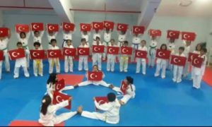 Muğlalı Taekwondo Sporcularından Mehmetçiğe Selam