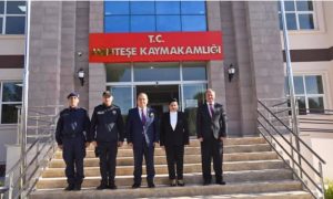 Vali Civelek’ten, Kaymakamlığın Yeni Hizmet Binasına Ziyaret