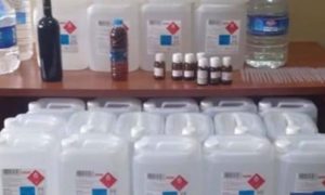 Köyceğiz’de yeni yıl öncesi 70 bin TL değerinde sahte alkol ele geçirildi