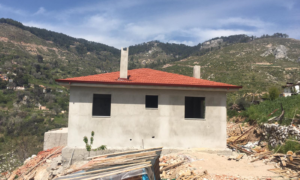 Zeytinköyde Afet konutları yapımına başlandı